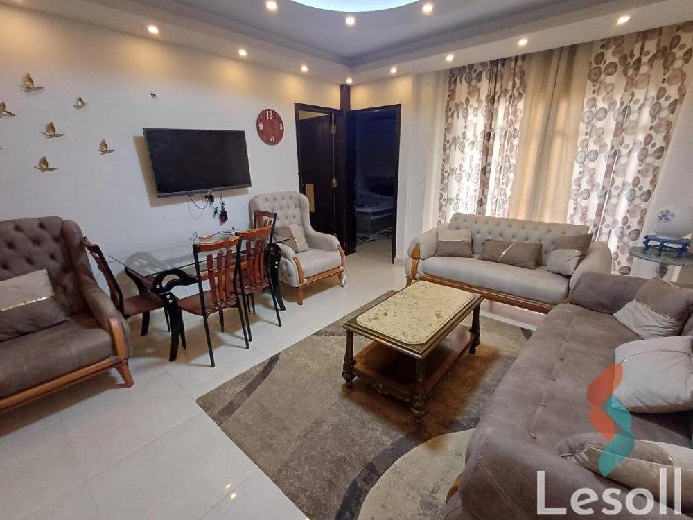 Apartment for monthly rent with an area 100 meters and 2 room in Madinty Cairo