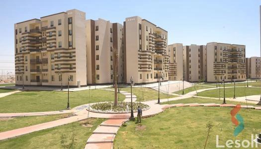 شقة بحديقة للبيع بمساحة 110 متر و غرفتان في حدائق اكتوبر الجيزة