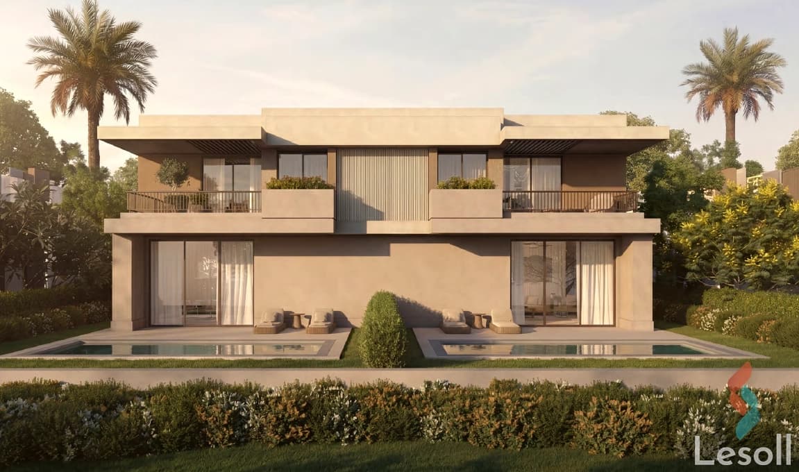 Townhouse 263 sqm for sale in Grova East Hills New Cairo installments finished offer Townhouse 263 sqm for sale in Grova East Hills New Cairo installments finished offer