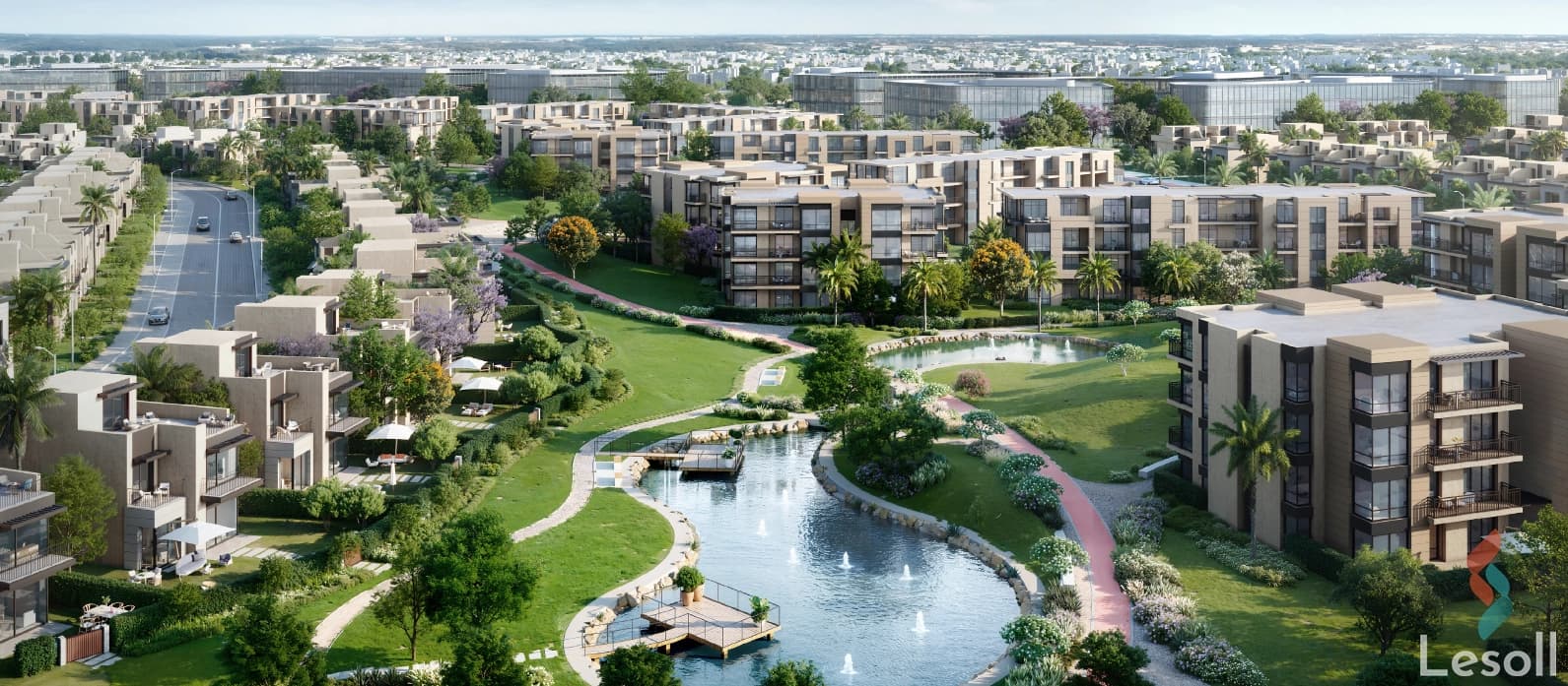 Apartment 2BR 100 sqm for sale in Hyde Park Signature compound 6th of October Apartment 2BR 100 sqm for sale in Hyde Park Signature compound 6th of October