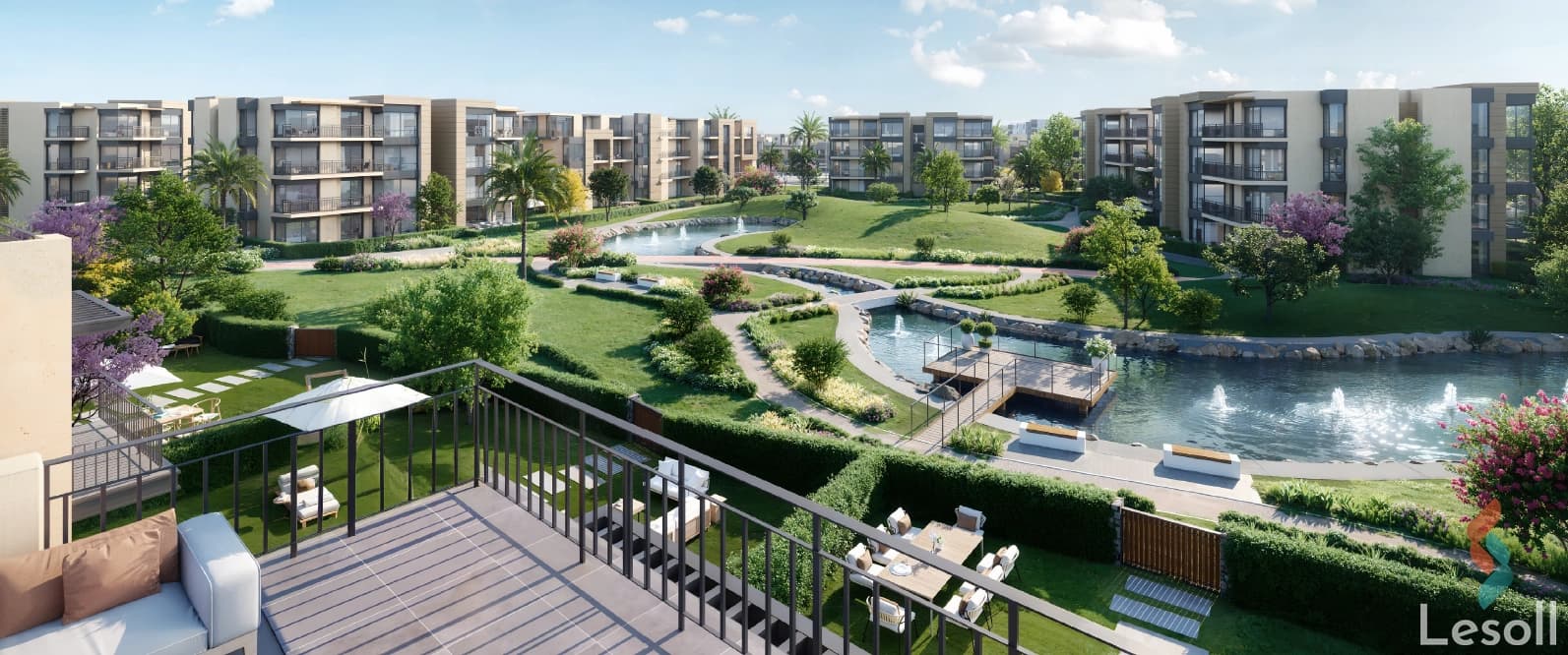 Apartment 3BR 148 sqm for sale in Hyde Park Signature compound 6th of October Apartment 3BR 148 sqm for sale in Hyde Park Signature compound 6th of October