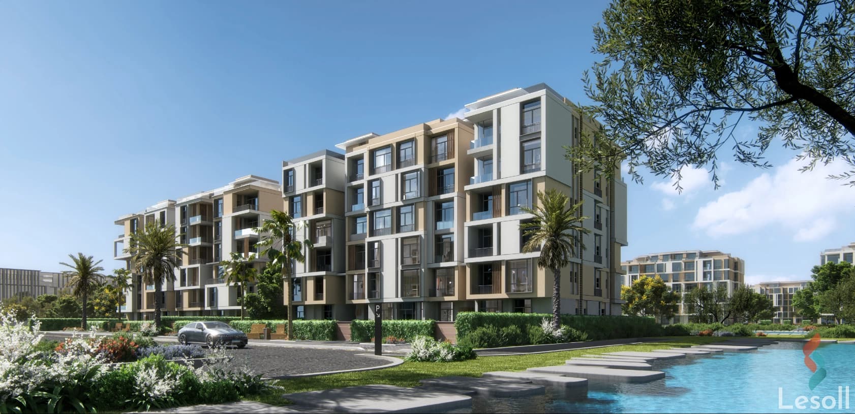 154 sqm 2-Bedroom Apartment for Sale in Ever Compound by Cred Developments 154 sqm 2-Bedroom Apartment for Sale in Ever Compound by Cred Developments