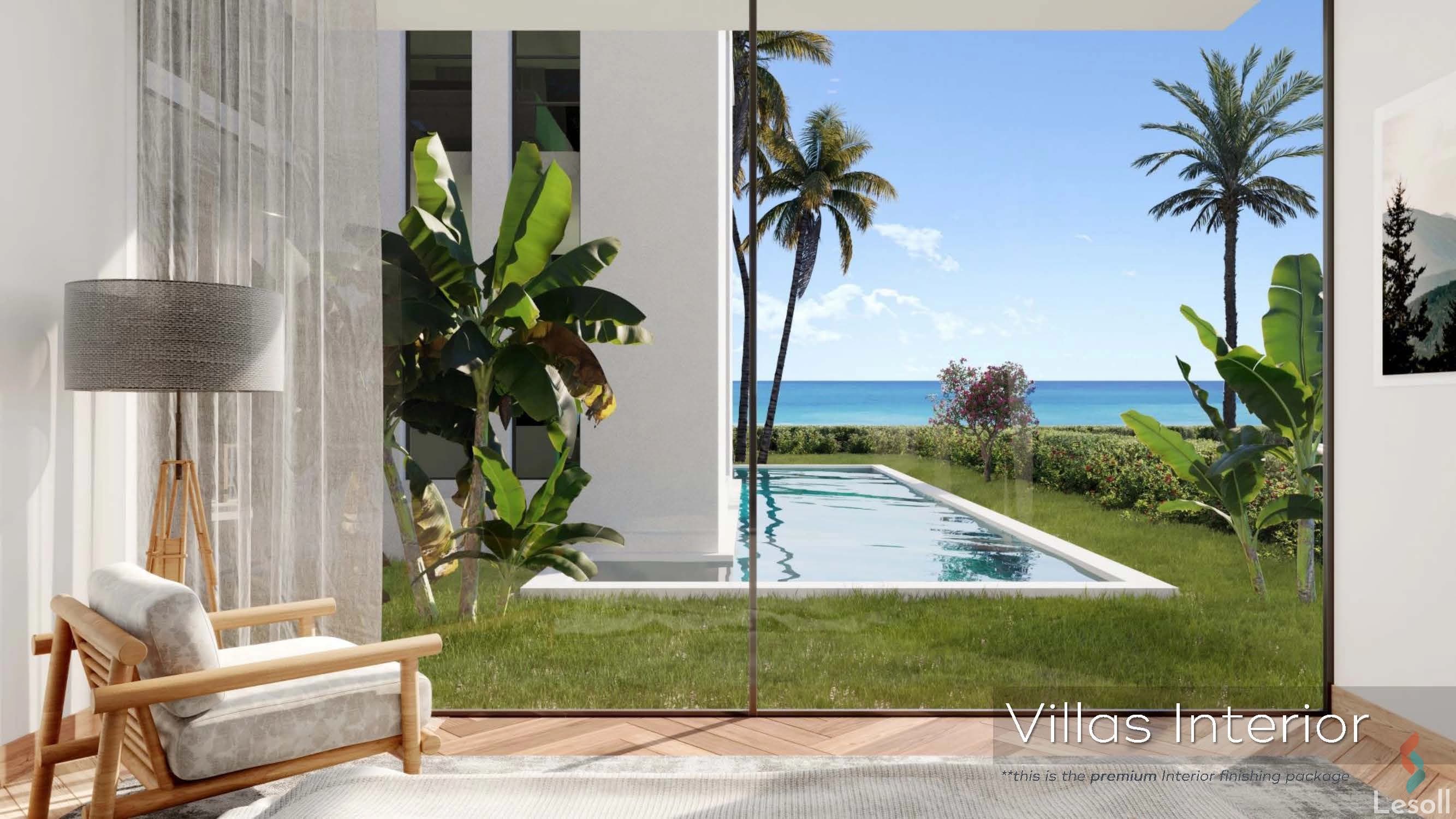 Fully Finished 221 sqm Villa for Sale in Cali Coast, Ras El Hekma Fully Finished 221 sqm Villa for Sale in Cali Coast, Ras El Hekma