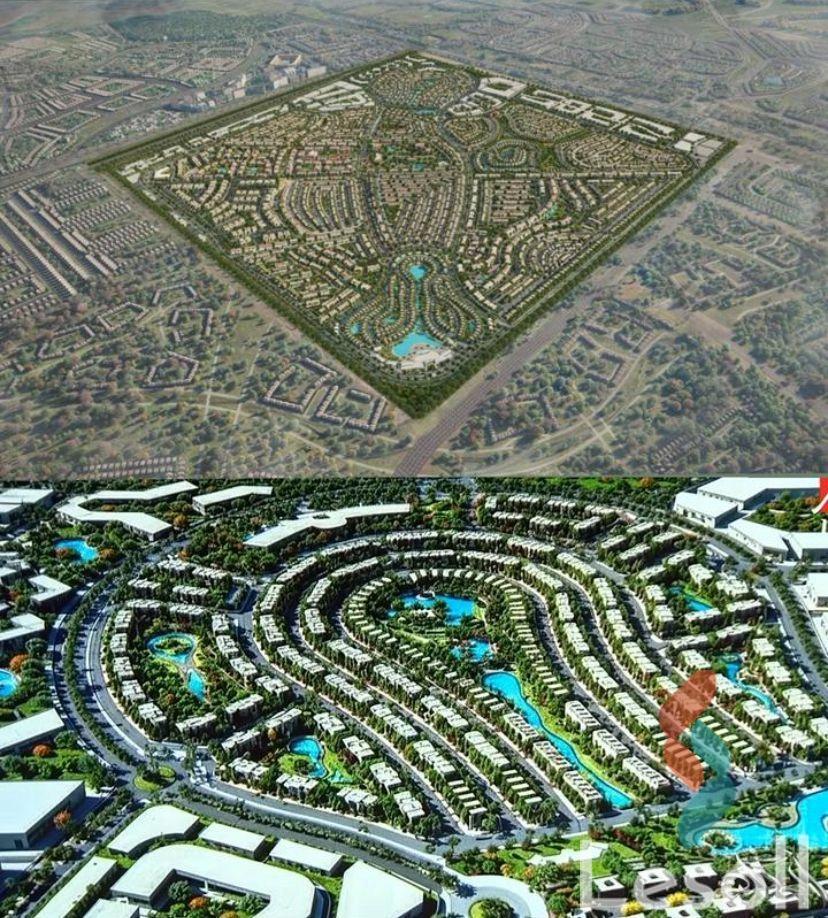 شقة بحديقة للبيع بمساحة 200 متر و 4 غرف في هيليوبوليس الجديدة القاهرة - كل الصور