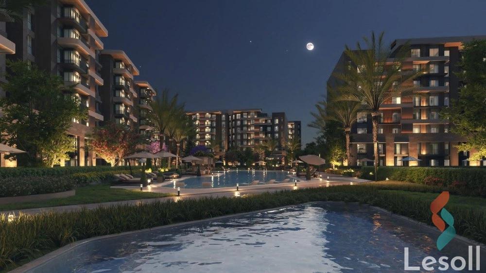 Apartment with garden for sale with an area 148 meters and 3 rooms in Capital New Cairo - Image 4