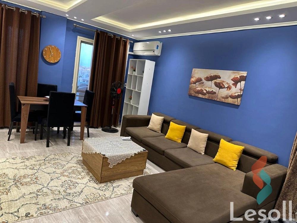 شقة للايجار الشهري بمساحة 132 متر و غرفتان في 6 اكتوبر الجيزة - الصورة الرئيسية