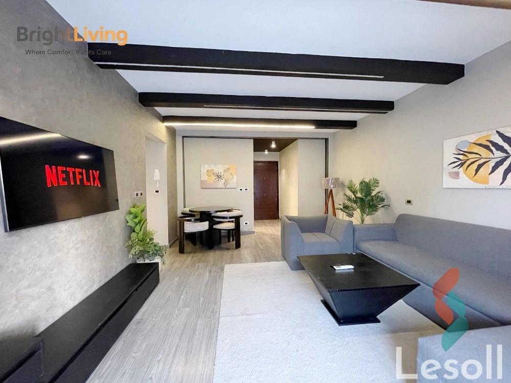 Hotel Apartment for monthly rent with an area 120 meters and 3 rooms in Madinty Cairo - Main Image