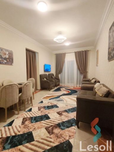 شقة للايجار الشهري بمساحة 120 متر و غرفتان في الشيخ زايد الجيزة