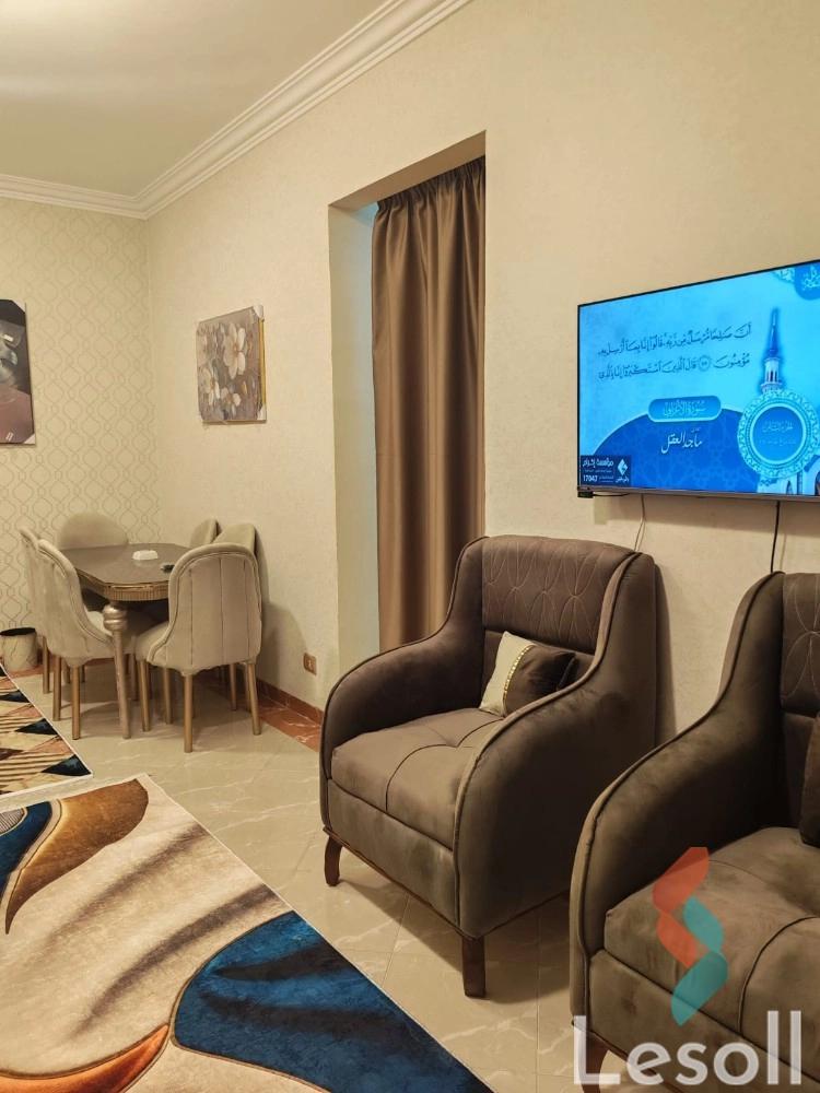 شقة للايجار الشهري بمساحة 120 متر و غرفتان في الشيخ زايد الجيزة - صورة 2