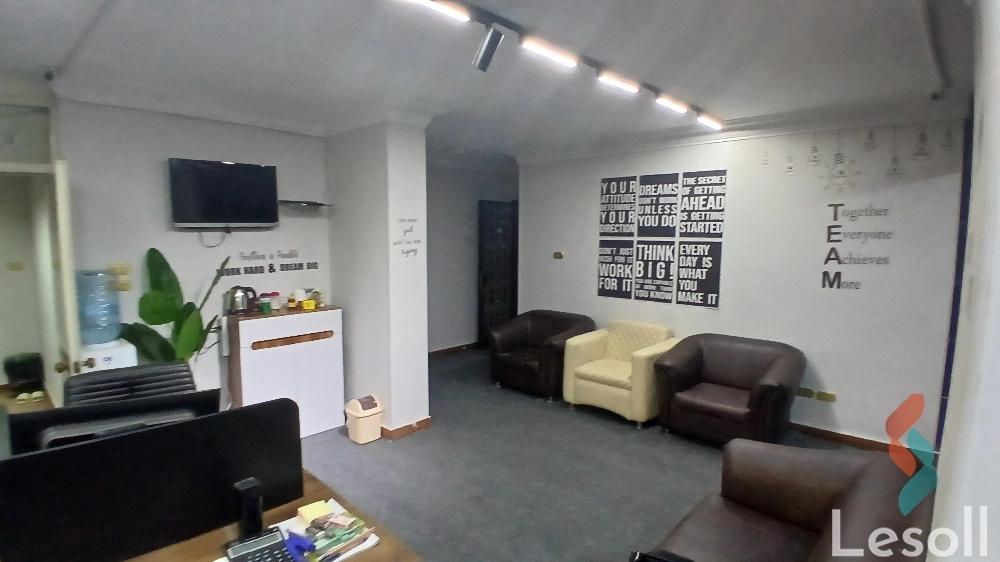 مكتب للايجار الشهري بمساحة 80 متر في المهندسين الجيزة - صورة 4