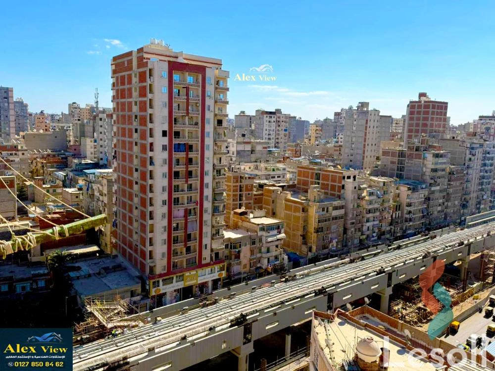 شقة للبيع بمساحة 90 متر و غرفتان في العصافرة الاسكندرية - صورة 3