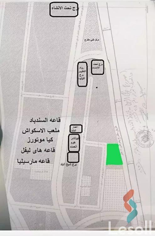 ارض مبانى للبيع بمساحة 1,266 متر في طنطا الغربية - صورة 3