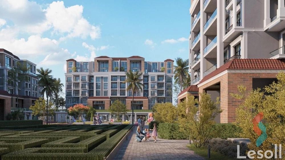 شقة بحديقة للبيع بمساحة 120 متر و غرفتان في التجمع الخامس - القاهرة الجديدة القاهرة - كل الصور