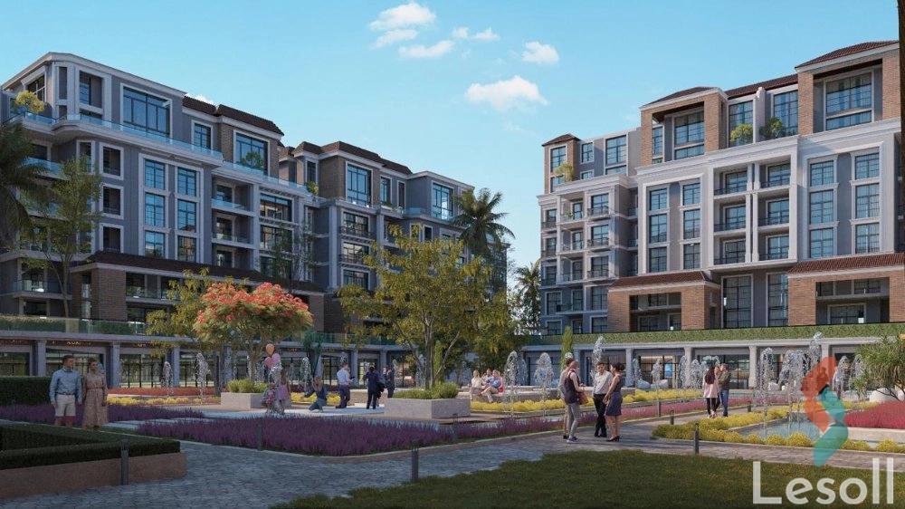 شقة بحديقة للبيع بمساحة 120 متر و غرفتان في التجمع الخامس - القاهرة الجديدة القاهرة - صورة 4