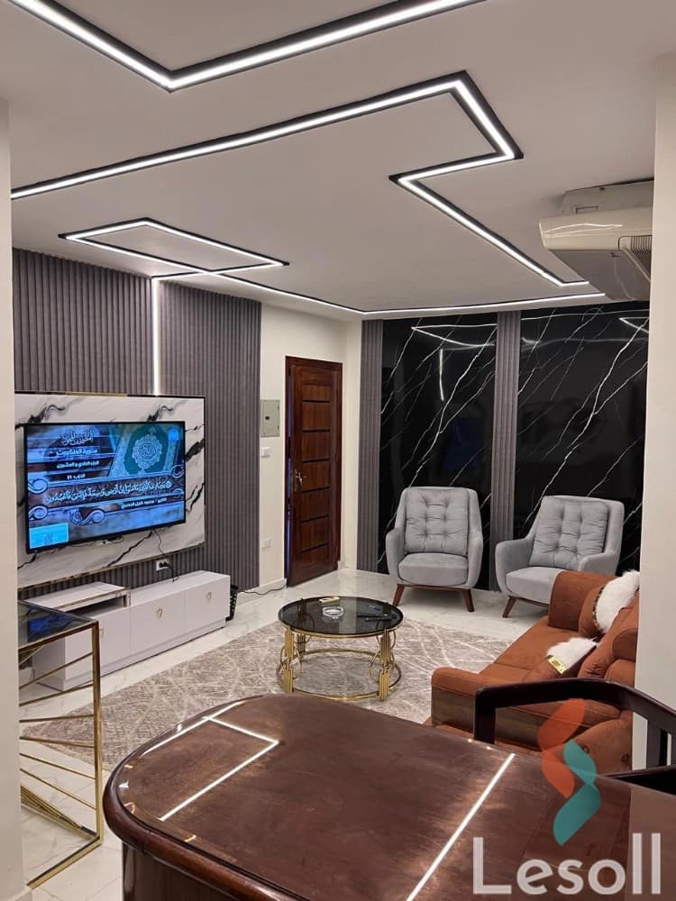شقه مفروشه للسكن علي طول ايجار يومي وشهري المهندسين قريبة من جميع الخدمات - كل الصور