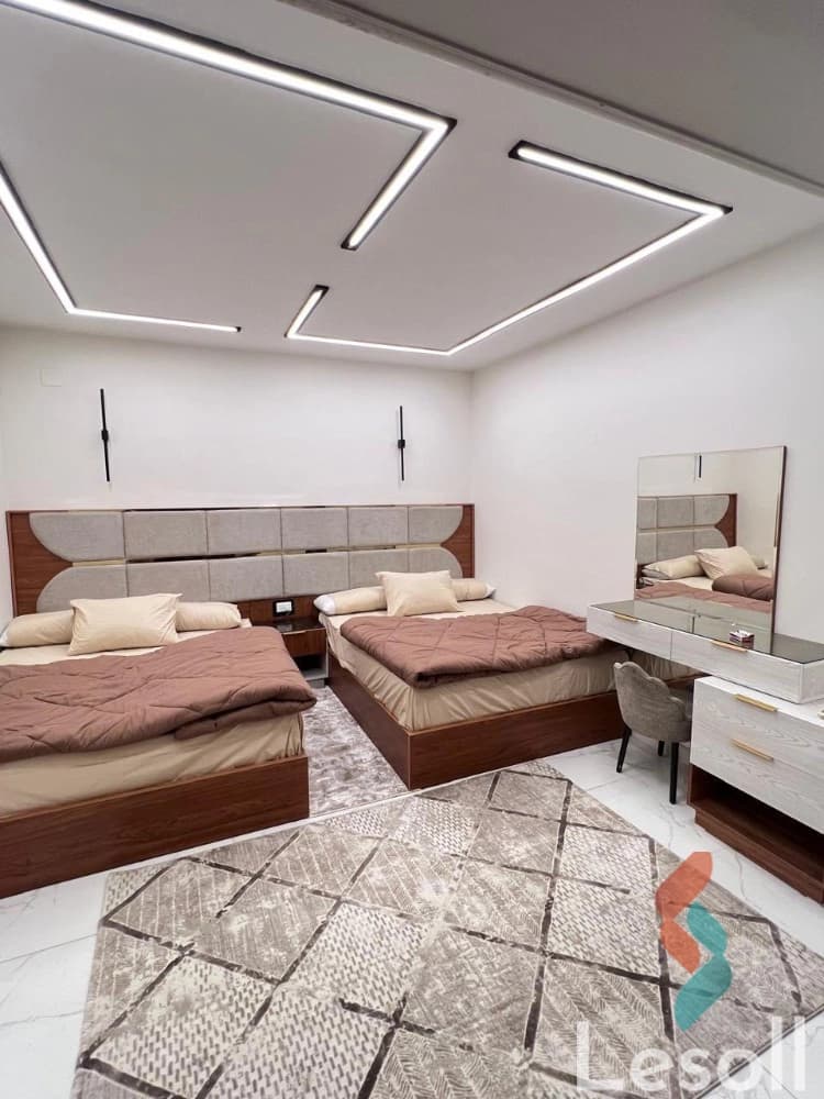 شقه مفروشه للسكن علي طول ايجار يومي وشهري المهندسين قريبة من جميع الخدمات - صورة 2