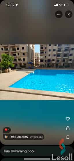 شقه ١٣٥ تشطيب سوبر لوكس ٣ غرف كمباوند لافيدا هيليوبلس الجديدة