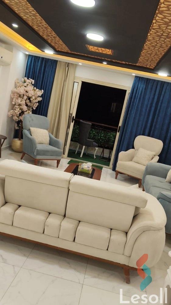 شقة فندقية للايجار الشهري بمساحة 160 متر و 3 غرف في المهندسين الجيزة - كل الصور