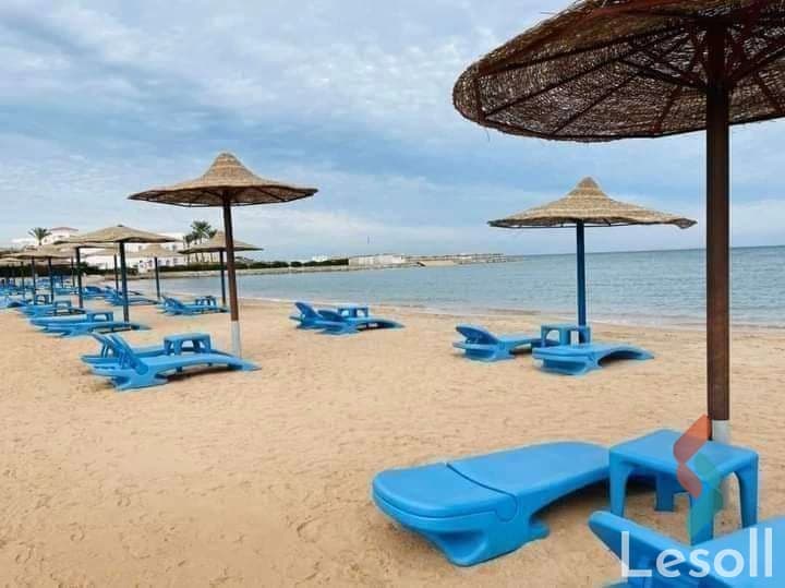 شاليه فخم للإيجار اليومي أو البيع في الغردقة قرية سيسيليا – صف أول على البحر - كل الصور