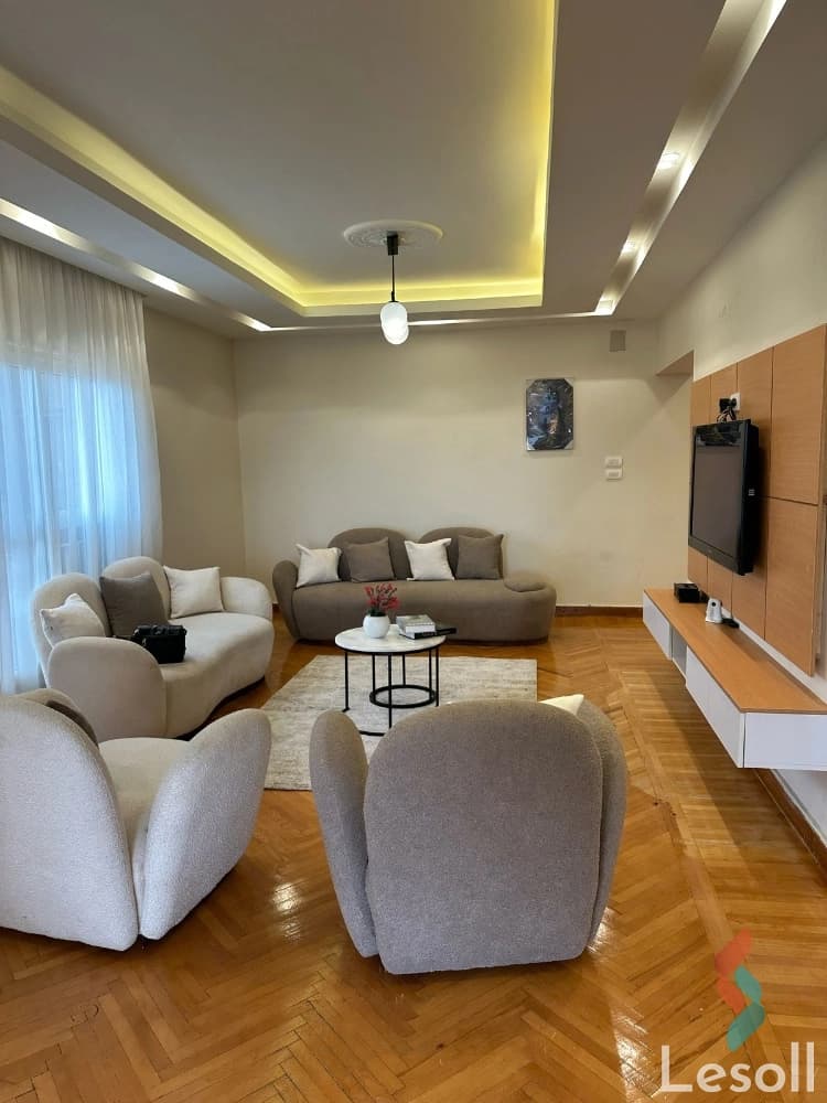 شقة فندقية VIP للإيجار اليومي على النيل مباشرة | كورنيش المعادي - كل الصور