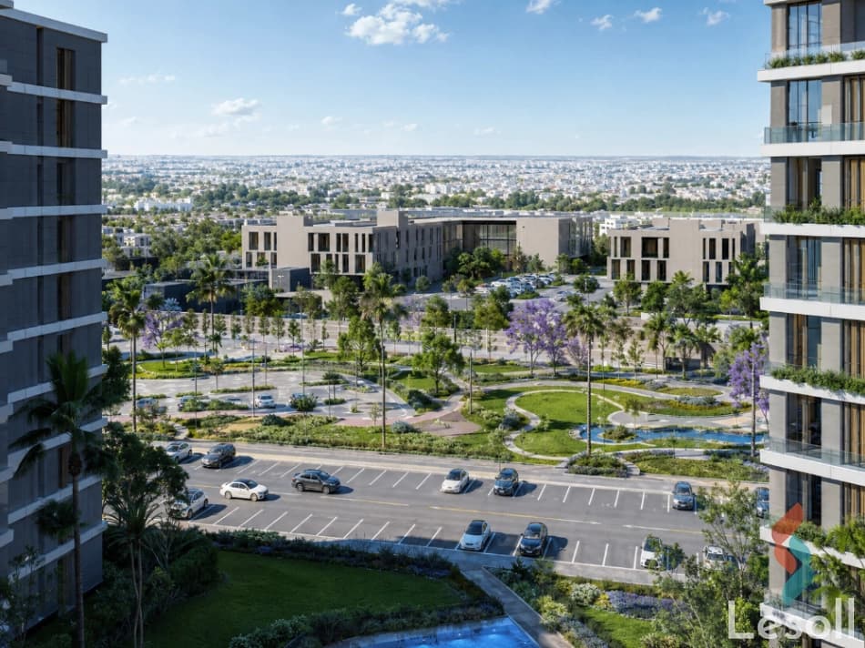 شقة أرضي بجاردن للبيع في باديا بالم هيلز | 125م² + جاردن 46م² | تقسيط حتى 12 سنة - صورة 3