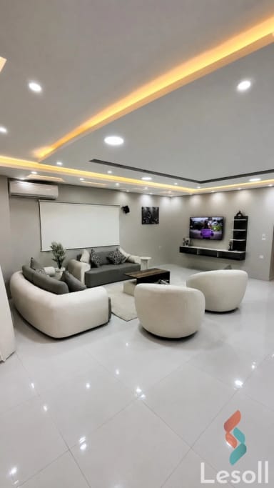 شقة للايجار اليومي بمساحة 155 متر و 3 غرف في المهندسين الجيزة