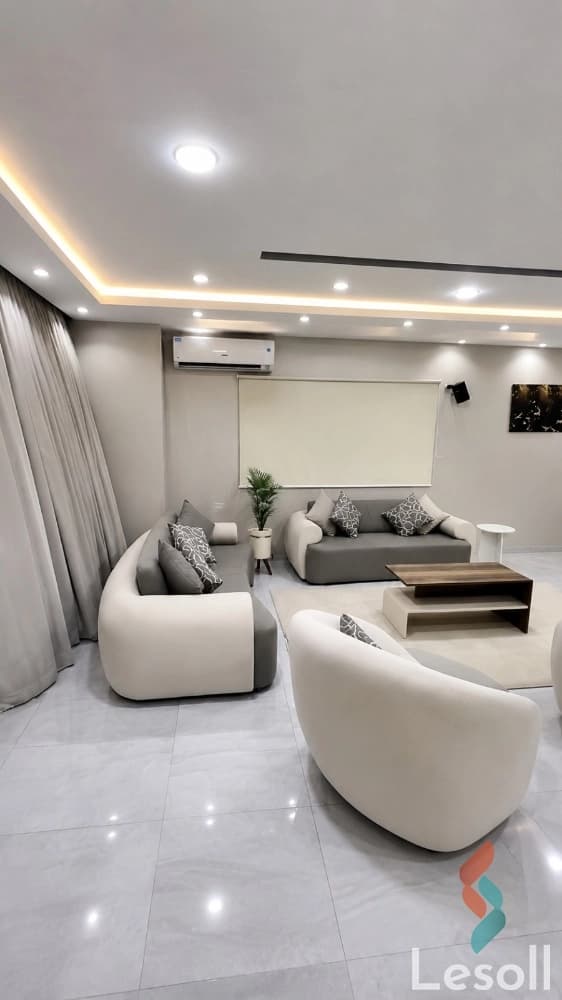 شقة للإيجار اليومي في المهندسين – شارع شهاب الرئيسي | 3 غرف وإطلالة مفتوحة - صورة 4