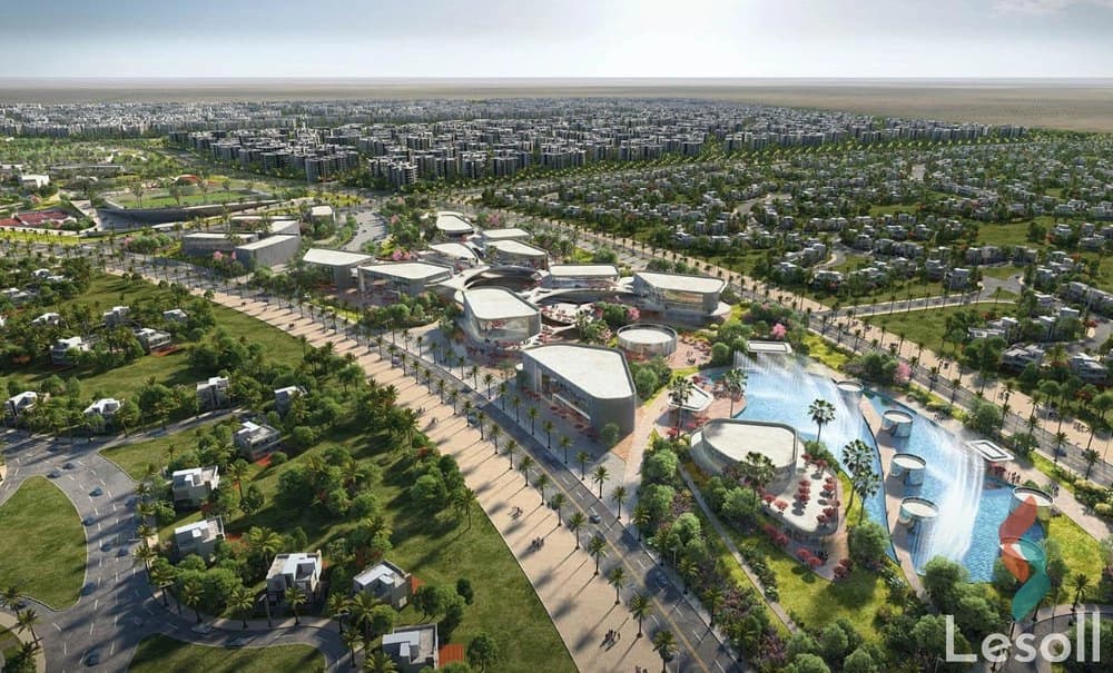 Q1 Villa for Sale in Noor City – L10 | Old Booking and Direct Wide Garden View - All Images