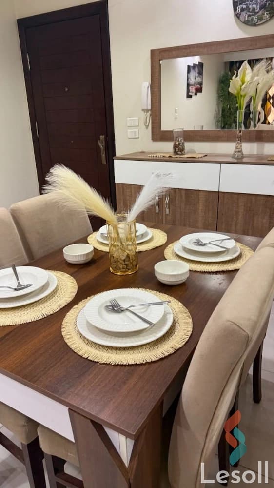 Furnished Apartment for Daily or Monthly Rent in Madinaty B7 | 2 Bedrooms & Wide Garden View - Image 2