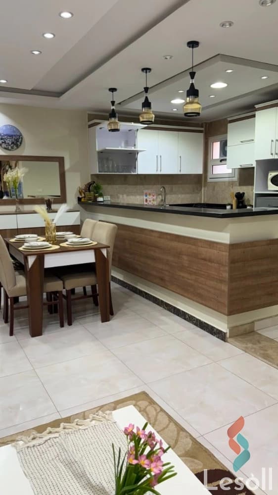 Furnished Apartment for Daily or Monthly Rent in Madinaty B7 | 2 Bedrooms & Wide Garden View - Image 4