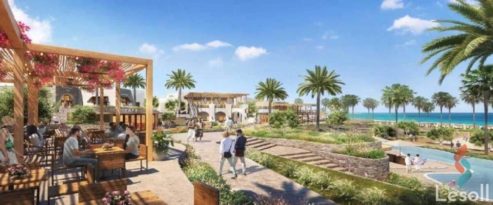 شاليه جونيور برووف 180م للبيع في هاسيندا رأس الحكمة | إطلالات مميزة وتقسيط 10 سنوات - صورة 3
