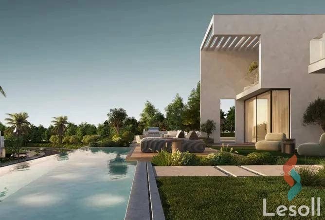 Garden Chalet for Sale in the Fifth Row at Hacienda Ras El Hekma – North Coast - Image 4