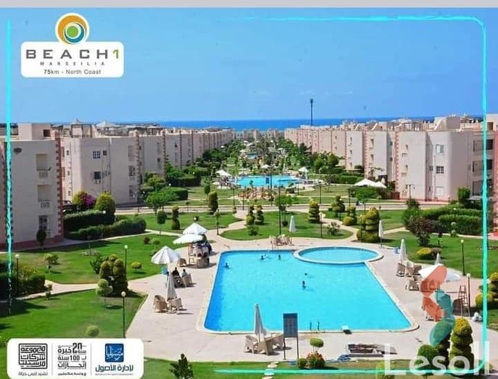 شاليه للإيجار اليومي في مارسيليا بيتش 1 الساحل الشمالي | 130م مكيف - كل الصور