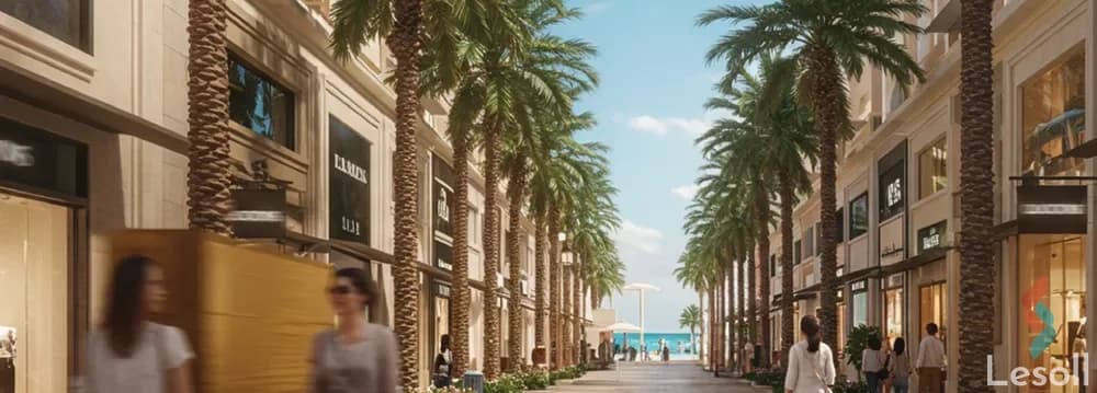 دوبلكس للبيع في لاجونز العلمين الجديدة | تصميم مميز داخل مشروع متكامل - كل الصور