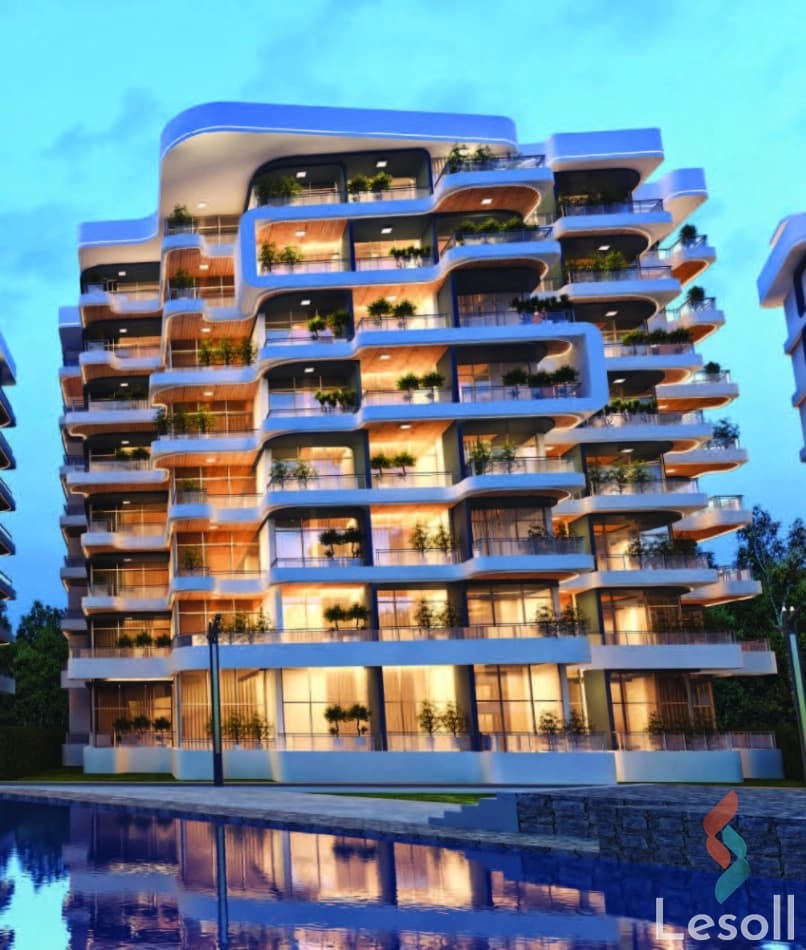 بنتهاوس للبيع في سيرانو العاصمة الإدارية | 315م + روف 121م وتشطيب كامل - صورة 3