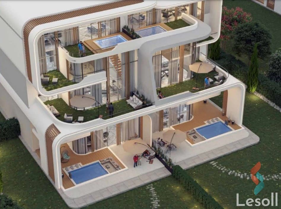 Distinctive 3-Bedroom Apartment for Sale | 155 sqm in Amara New Cairo Compound Distinctive 3-Bedroom Apartment for Sale | 155 sqm in Amara New Cairo Compound