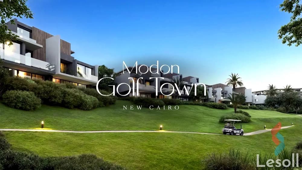 Bedroom Apartment for Sale in Modon Golf Town – New Cairo |115 sqm - Main Image