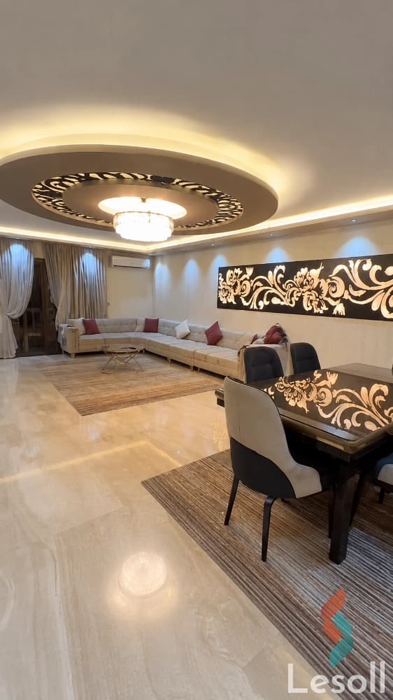 شقة للايجار اليومي بمساحة 130 متر و غرفتان في المهندسين الجيزة