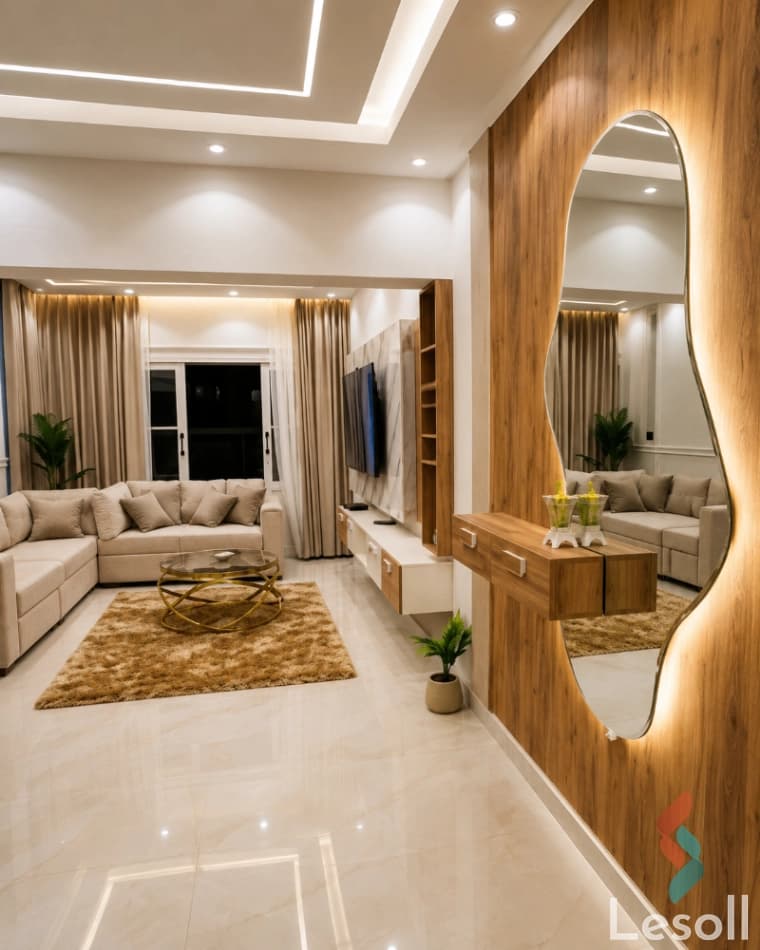 شقة مفروشة غرفتين للإيجار في المهندسين | بالقرب من ميدان سفنكس - صورة 3