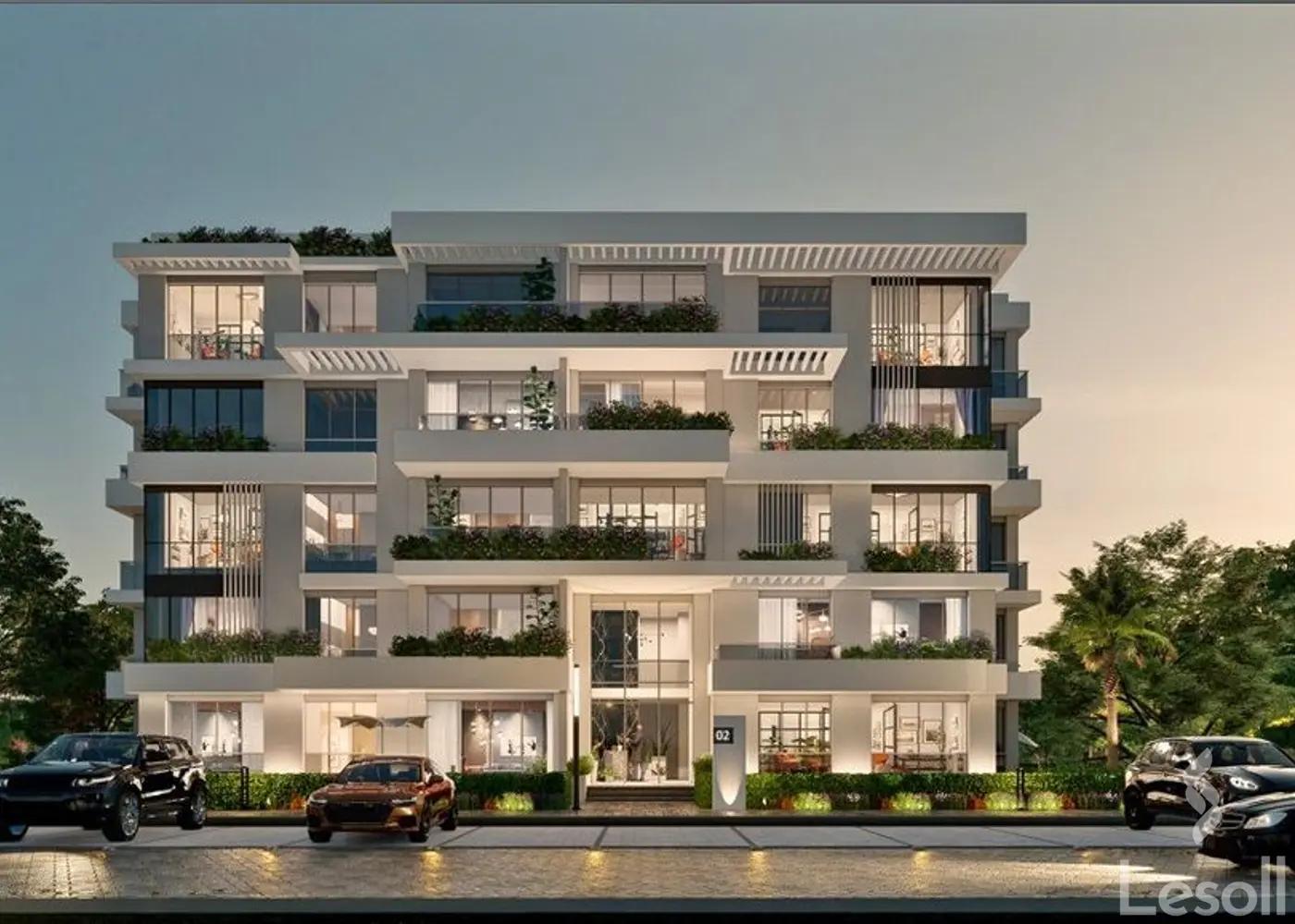 شقة للبيع بمساحة 150 متر و 3 غرف في التجمع الخامس القاهرة - صورة 3