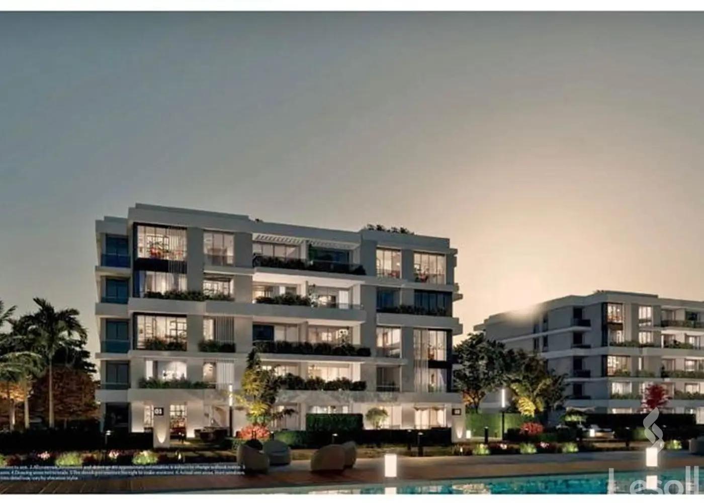 شقة للبيع بمساحة 150 متر و 3 غرف في التجمع الخامس القاهرة - صورة 2