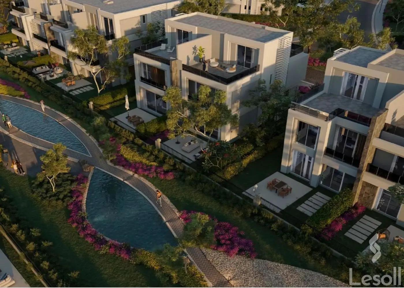 Townhouse for sale with an data.area 239 meters and 4 data.rooms in 5th Settlement Cairo - All Images