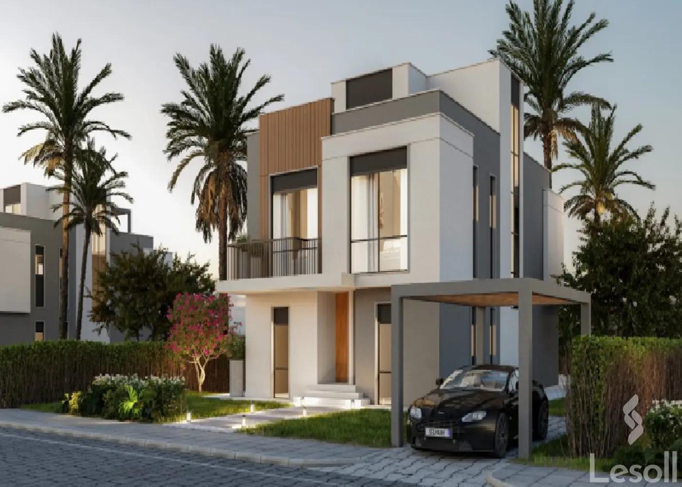 تاون هاوس للبيع بمساحة 297 متر و 4 غرف في الشيخ زايد الجيزة - صورة 3