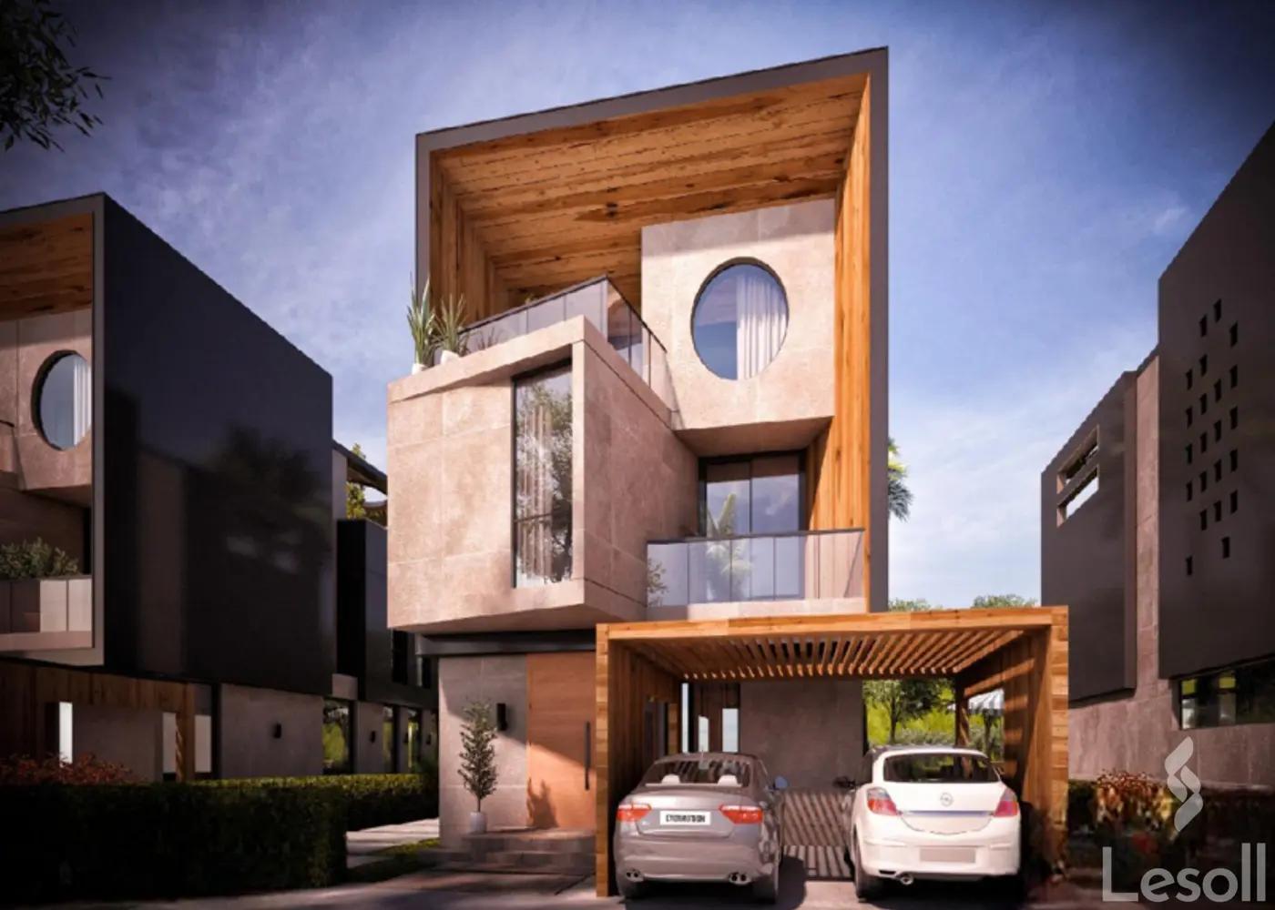 Twin house for sale with an data.area 275 meters and 4 data.rooms in Cheikh Zayed Giza - All Images