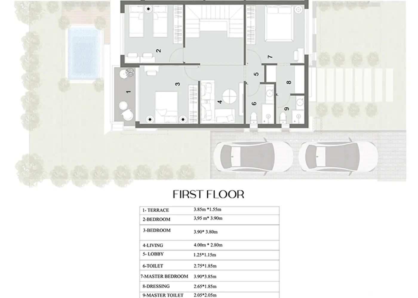 Twin house for sale with an data.area 285 meters and 4 data.rooms in Cheikh Zayed Giza - All Images