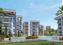 شقه للبيع بفيو علي البحر في دمياط الجديدة بمقدم 10%