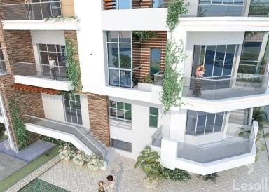 Apartment with garden for sale with an data.area 116 meters and 2 room in New Damietta Damietta