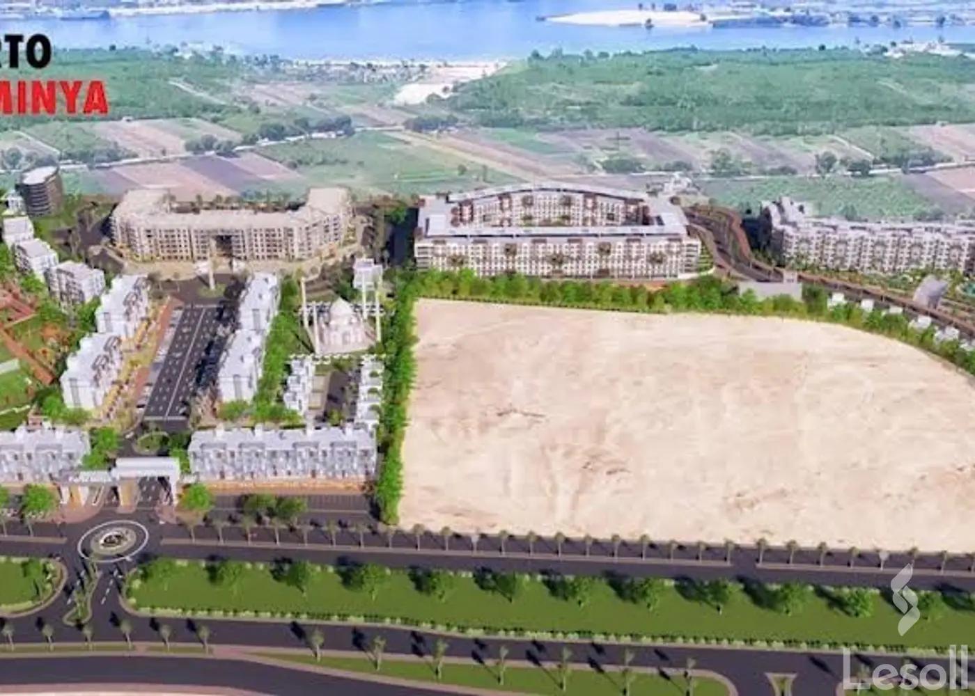 Apartment for sale with an data.area 90 meters and 2 room in Minya El Gednumbera Minya