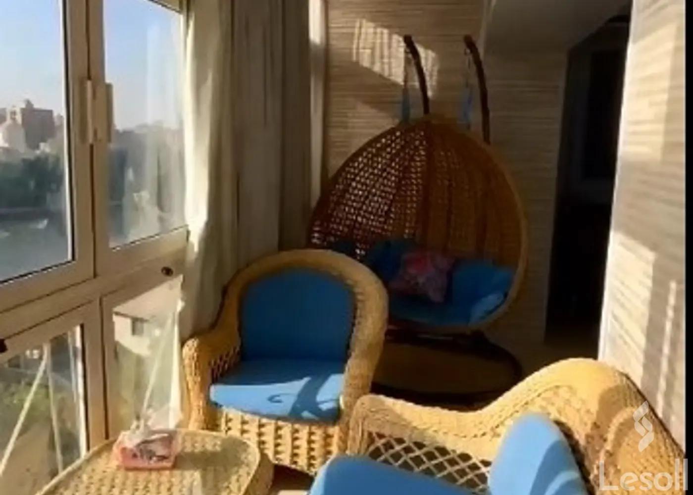 Apartment for monthly rent with an data.area 220 meters and 3 rooms in Zamalek Cairo