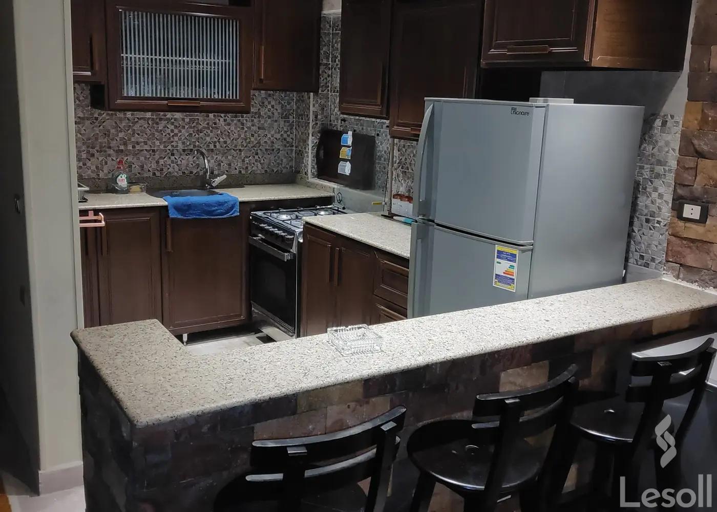 Apartment for monthly rent with an data.area 110 meters and 2 rooms in Mohandessin Giza - All Images